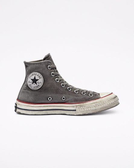 Tenisi Inalti Barbati Converse Chuck 70 Smoked Panza Albi | RO ANLOD168